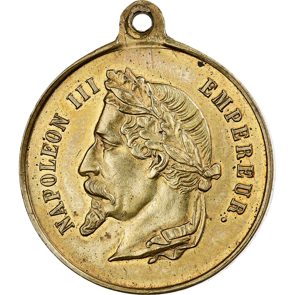 Francia, medaglia, Napoléon III, Concours Musical, Ottone, SPL-