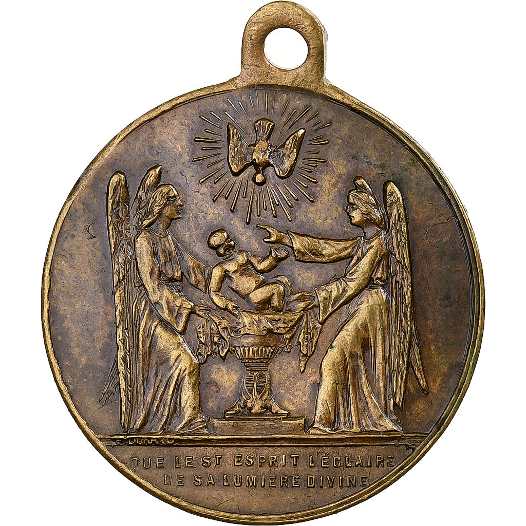 Frankreich, Medaille, Napoléon III, Baptème du Prince Impérial, 1856