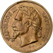 França, medalha, Napoléon III, Le Prince Impérial, Latão, Trotin, AU(50-53)