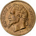 França, medalha, Napoléon III, Le Prince Impérial, Latão, Trotin, AU(50-53)