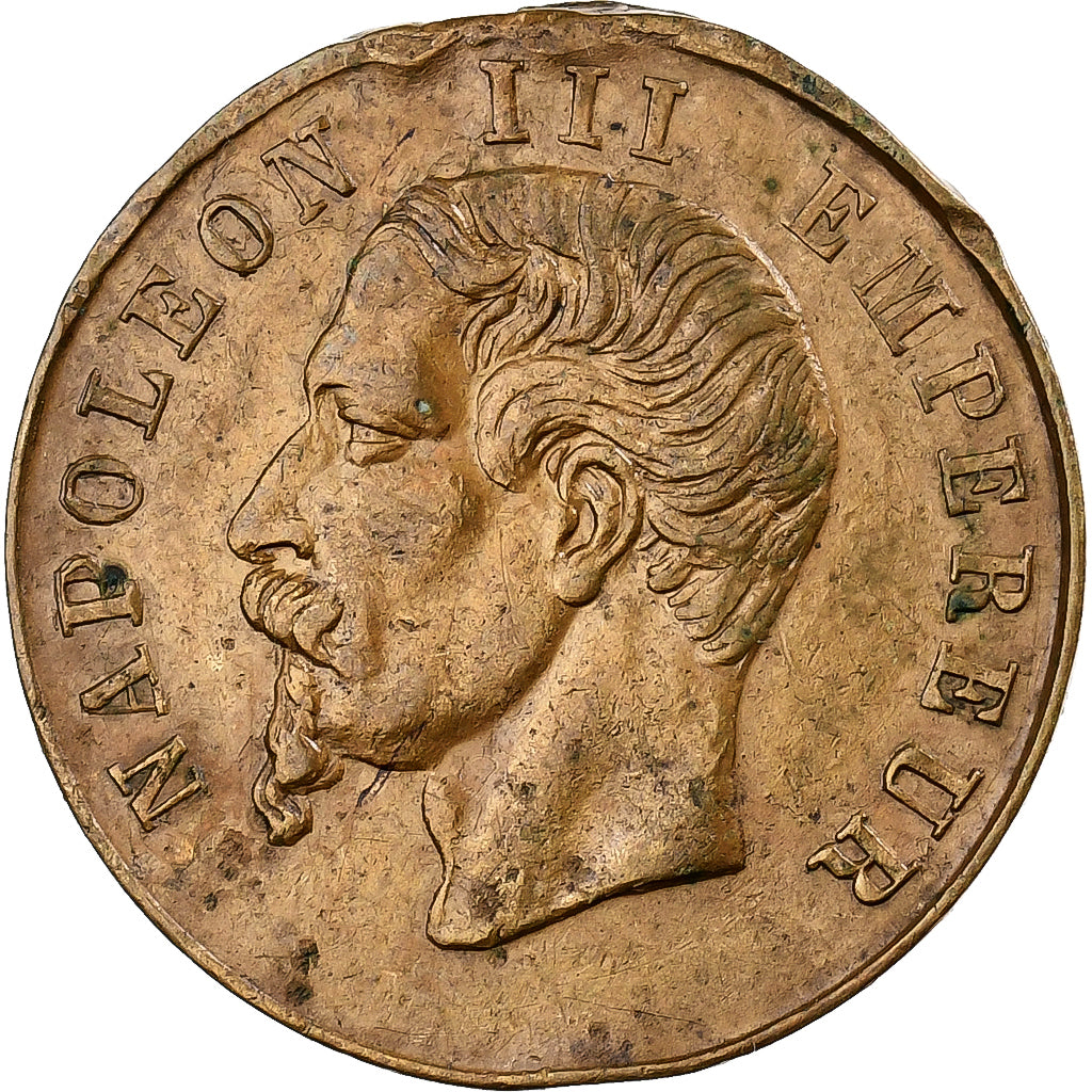 Frankreich, Medaille, Napoléon III, Le Prince Impérial, Messing, SS