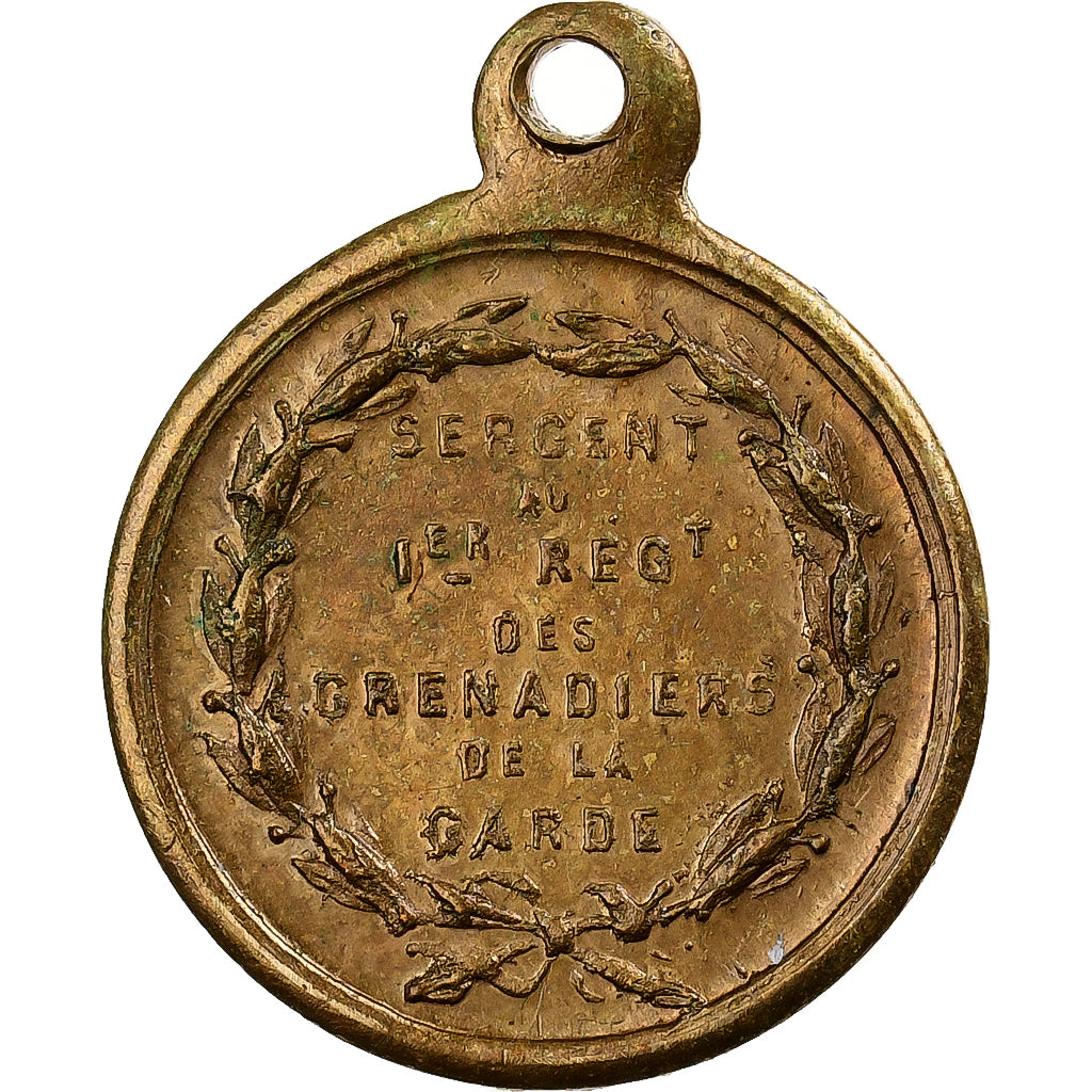 Frankreich, Medaille, Le Prince Impérial, Sergent au 1er Régiment des