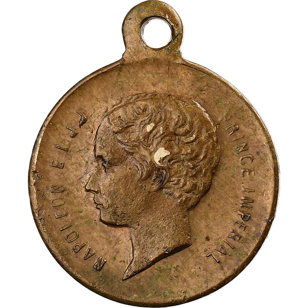 Frankreich, Medaille, Le Prince Impérial, Lieutenant au 1er Régiment des