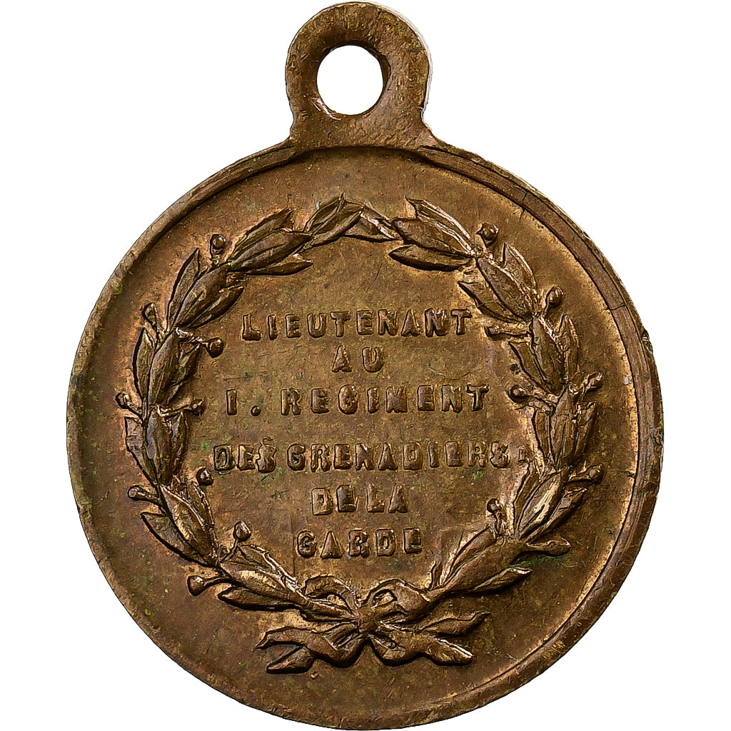 Frankreich, Medaille, Le Prince Impérial, Lieutenant au 1er Régiment des