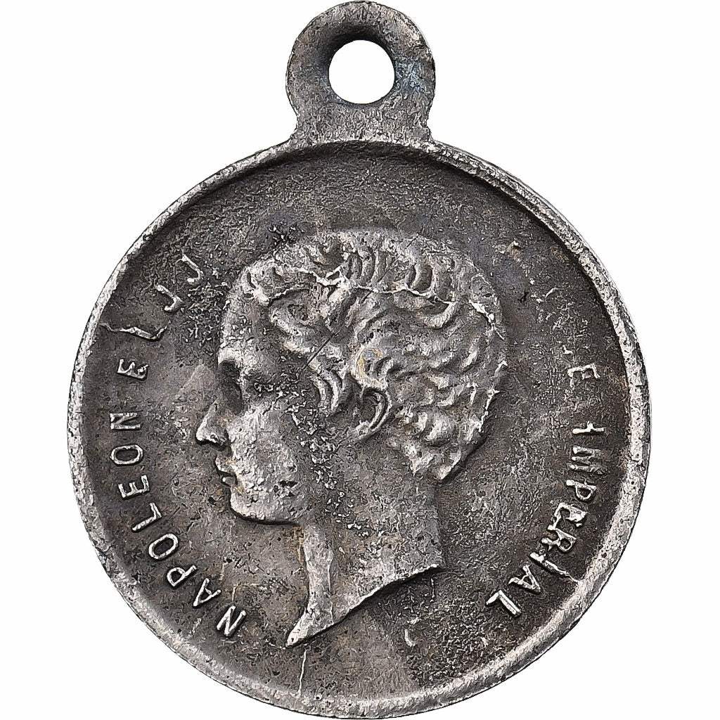 Frankreich, Medaille, Le Prince Impérial, Lieutenant au 1er Régiment des