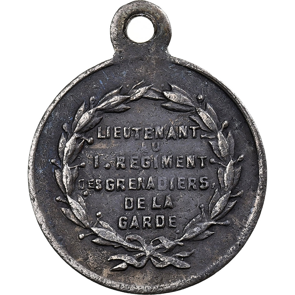 Frankreich, Medaille, Le Prince Impérial, Lieutenant au 1er Régiment des