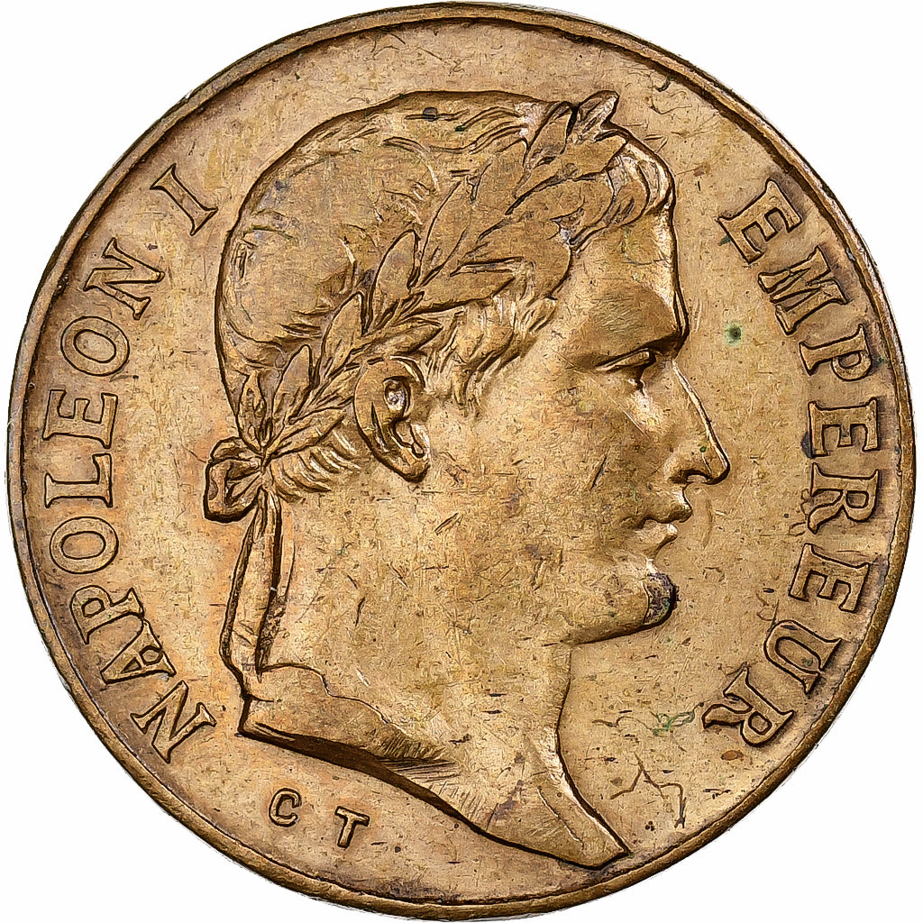Francja, Token, Mort du Prince Jérome Bonaparte, 1860, Mosiądz, AU(50-53)