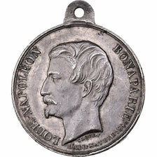 France, Medal, Napoléon III, Voyage du Midi - Bordeaux, 1852, Silver, Caqué