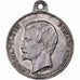 France, Medal, Napoléon III, Voyage du Midi - Bordeaux, 1852, Silver, Caqué