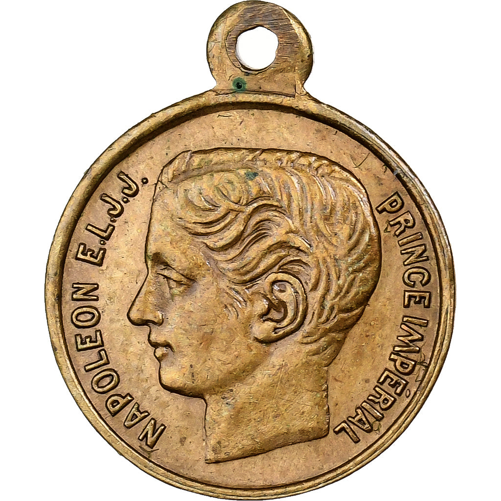 Francia, medaglia, Souvenir de la Communion du Prince Impérial, 1868, Ottone