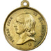 France, Medal, Pierre Jean Béranger, 1857, Brass, AU(55-58)