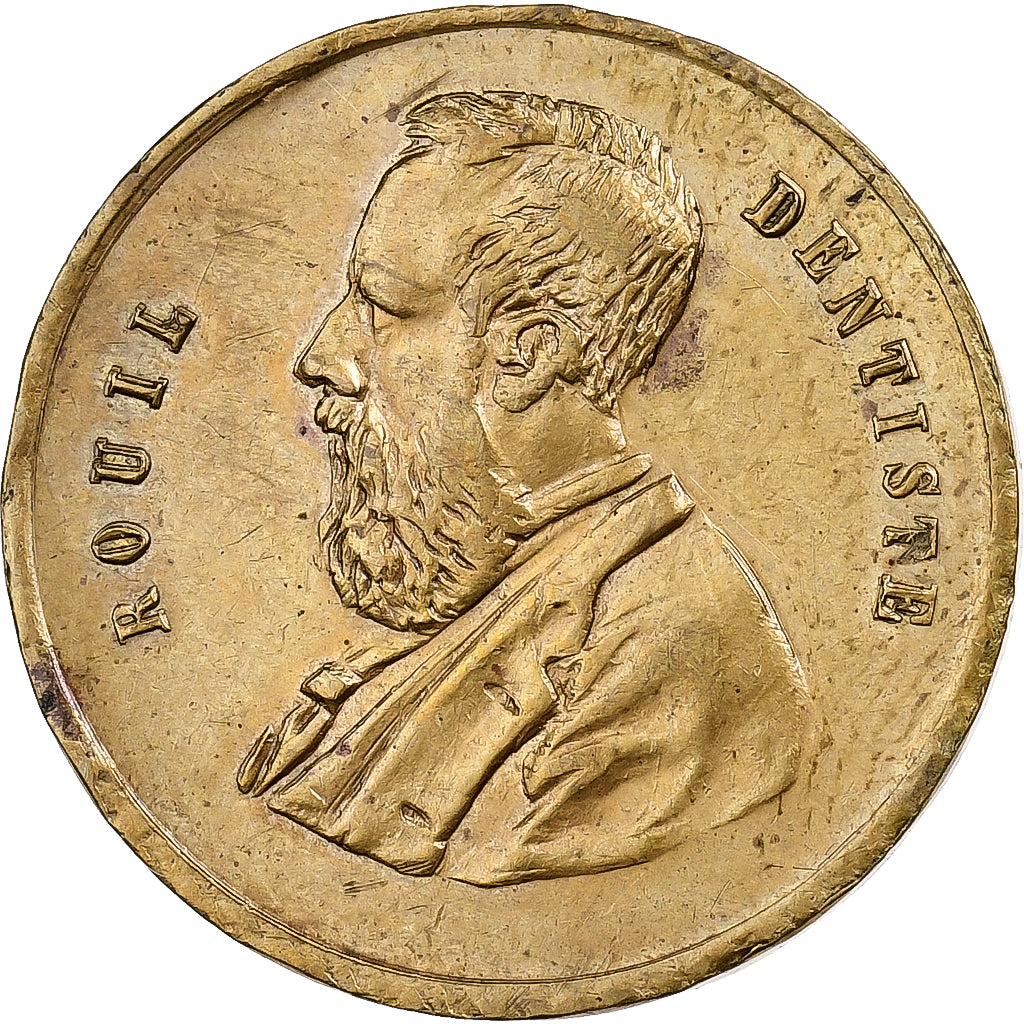 França, medalha, Rouil, Dentiste, Toulon, Latão, EF(40-45)