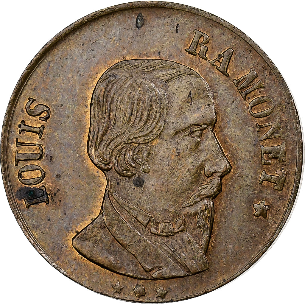 France, Jeton, Louis Ramonet, Chainiste Breveté, Paris, Laiton, TTB