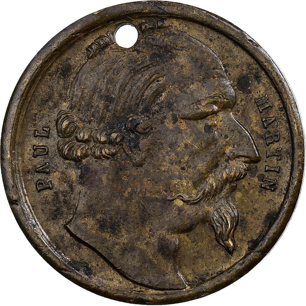 France, Token, Paul Martin, Draguignan, Brass, VF(30-35)