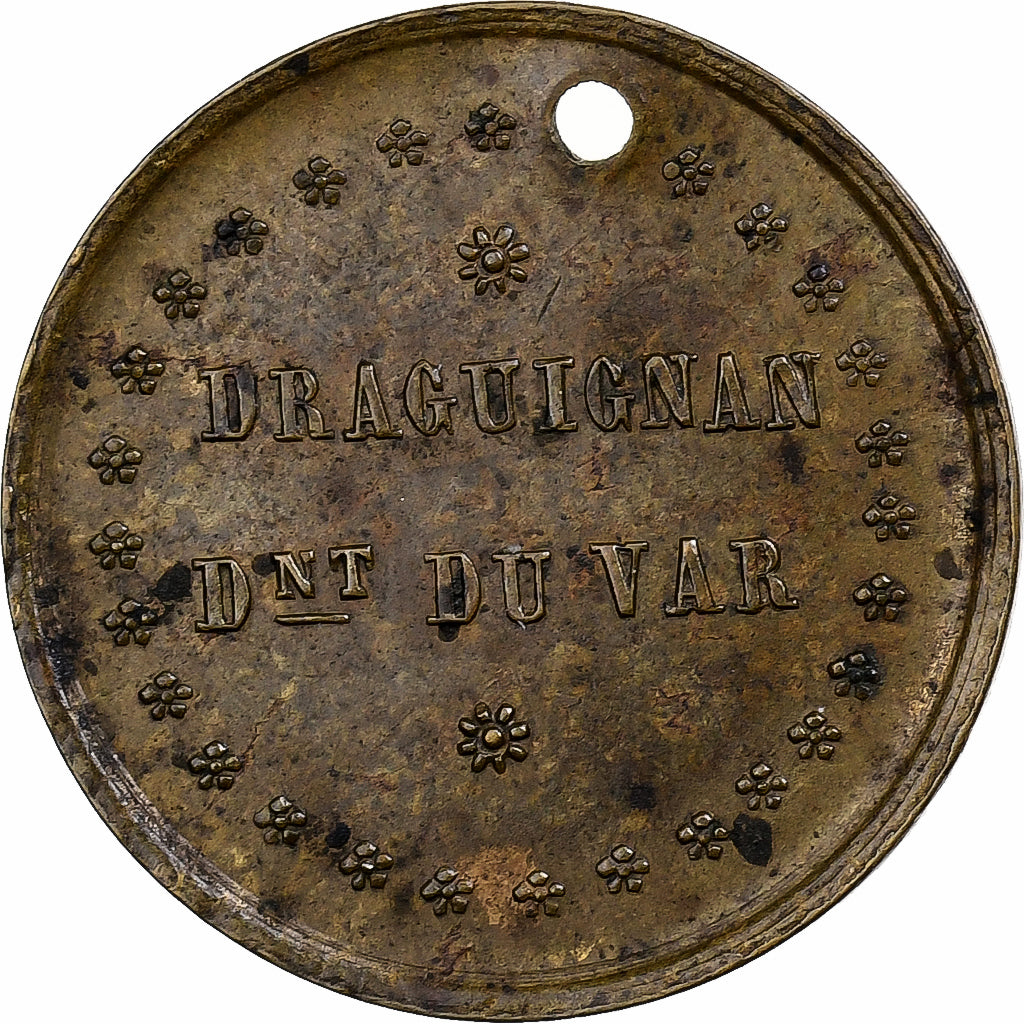 France, Token, Paul Martin, Draguignan, Brass, VF(30-35)