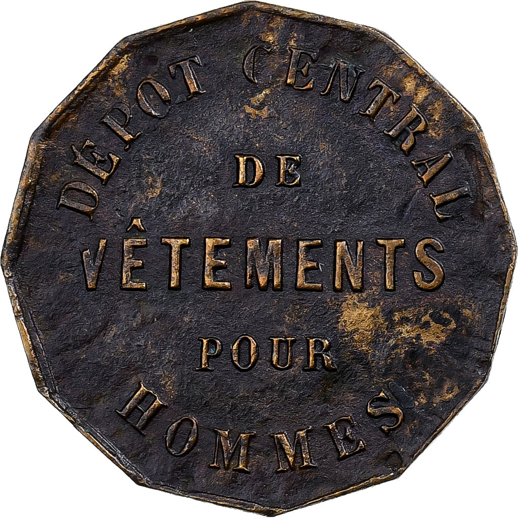 Frankreich, Token, A la Redingote Grise, Manufacture d'Habillement, Paris, SS