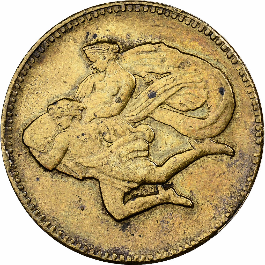 França, Ficha, Robineau Fils, Jetons et Médailles, Paris, Latão, EF(40-45)