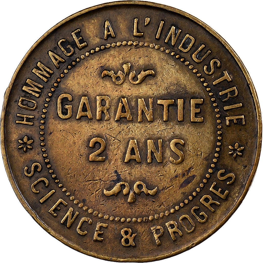 França, Token, Williams de Londres, Hommage à l'Industrie, Garantie 2 Ans