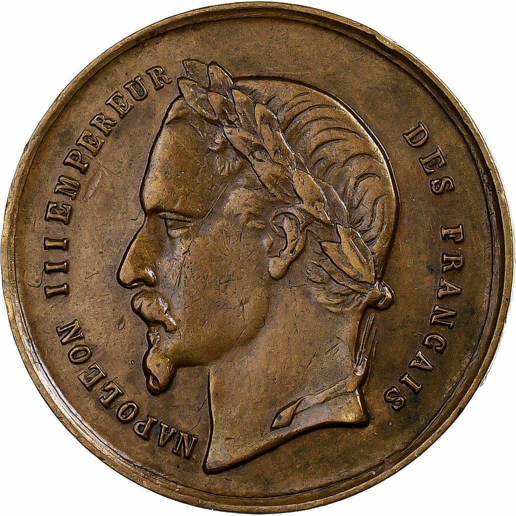 France, Token, Napoléon III, Napoléon Ier, Brass, AU(50-53)