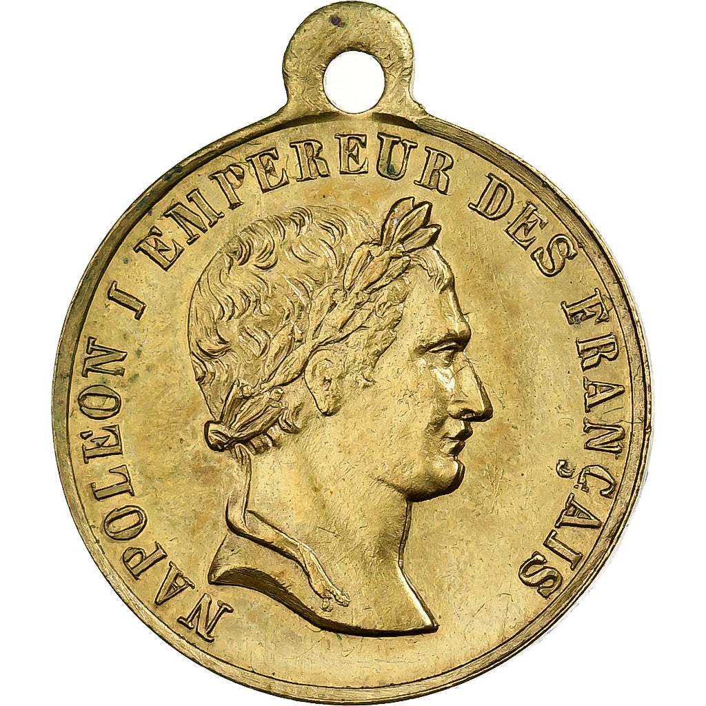 France, Token, Napoléon III, Napoléon Ier, Brass, AU(55-58)