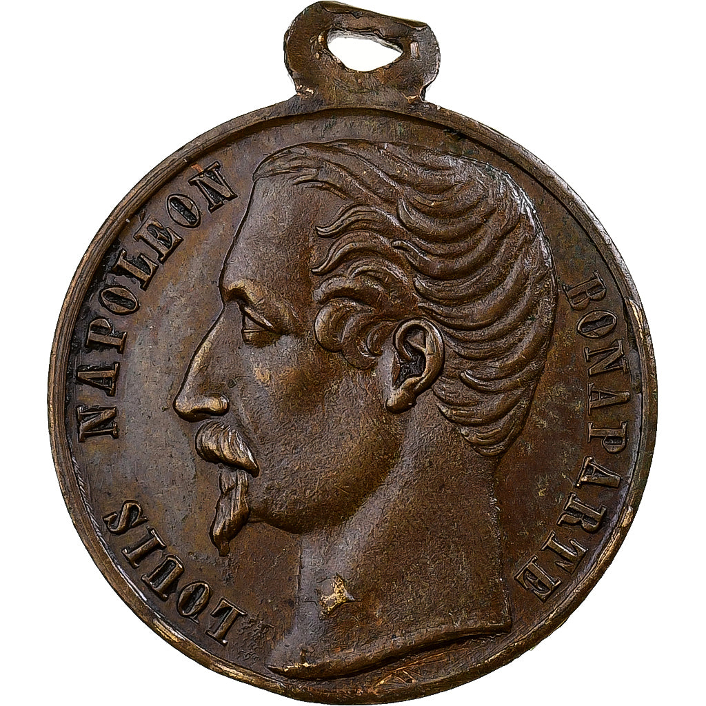 França, medalha, Louis Napoléon Bonaparte, Régénération du 15 août 1813