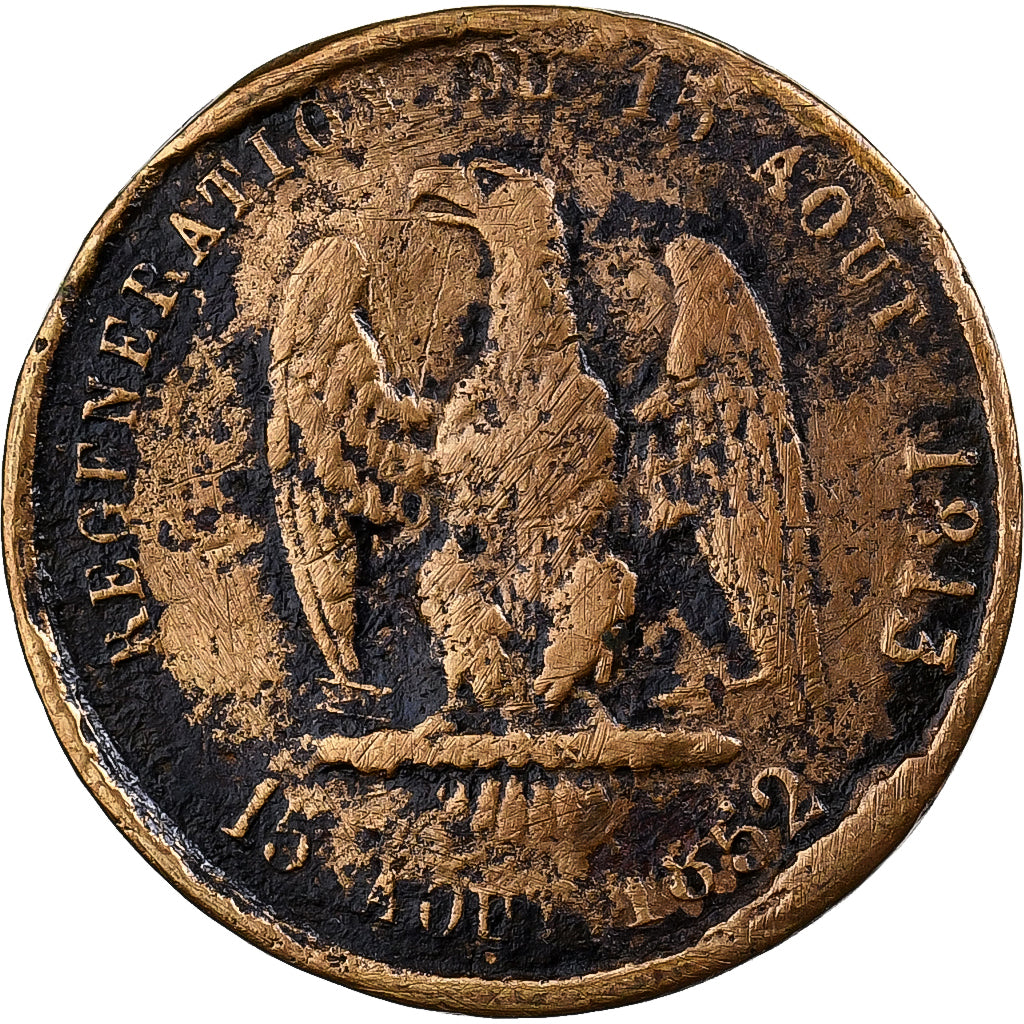 Frankreich, Medaille, Louis Napoléon Bonaparte, Régénération du 15 août
