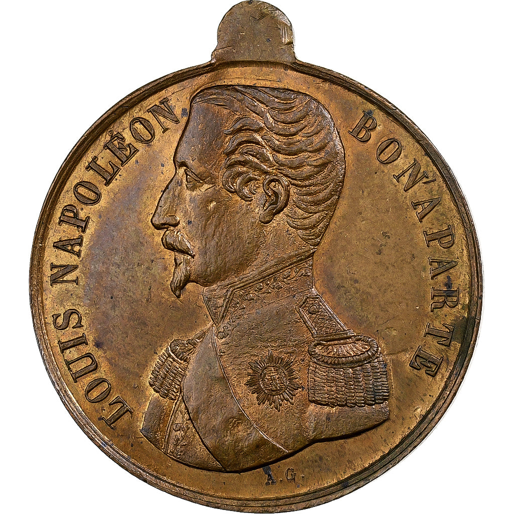 França, medalha, Louis Napoléon Bonaparte, Régénération du 15 août 1813