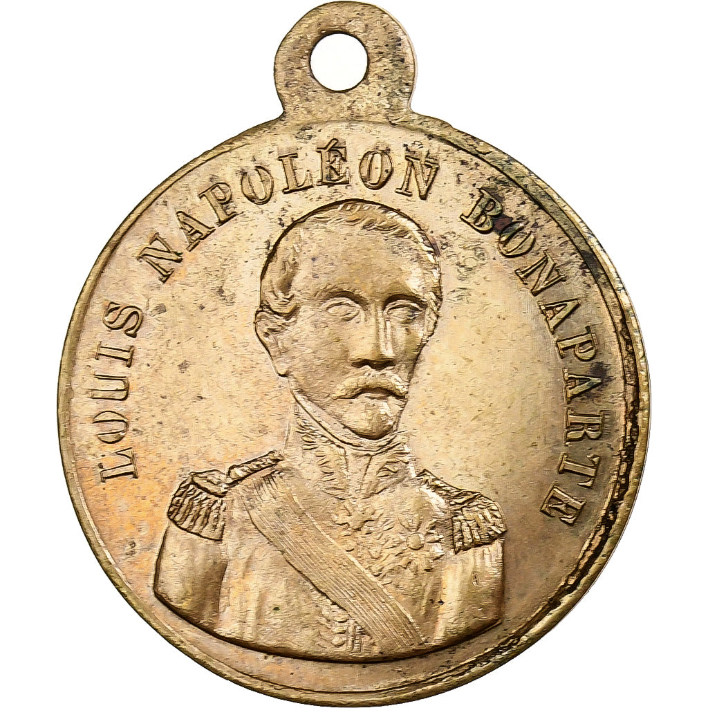 França, medalha, Louis Napoléon Bonaparte, Distribution des Aigles, 1852