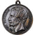 França, medalha, Louis Napoléon Bonaparte, 1ère Fête Nationale, 1852, Latão