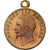 França, medalha, Napoléon III, Fête Nationale, 1853, Latão, AU(50-53)