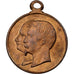 France, Médaille, Napoléon III, Fête Nationale, 1853, Cuivre, TTB+