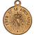 França, medalha, Napoléon III, Fête Nationale, 1853, Latão, AU(55-58)