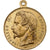 France, Médaille, Napoléon III, Fêtes Impériales, 1856, Laiton, SUP