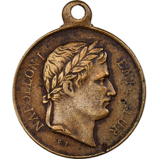 France, Médaille, Inauguration du Tombeau de Napoléon Ier, Laiton, TTB, Trotin