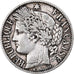Coin, France, Cérès, Franc, 1871, Paris, EF(40-45), Silver, KM:822.1