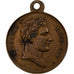 France, Médaille, Inauguration du Tombeau de Napoléon Ier, 1853, Laiton, TTB