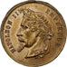 France, Médaille, Napoléon III, Exposition Universelle, 1867, Laiton, SUP
