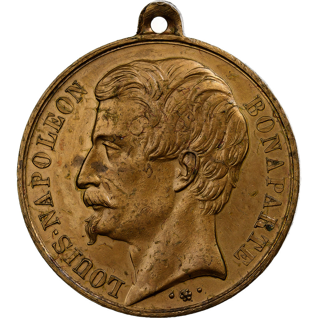 Francia, medalla, Louis Napoléon Bonaparte, Acclamation en Faveur du
