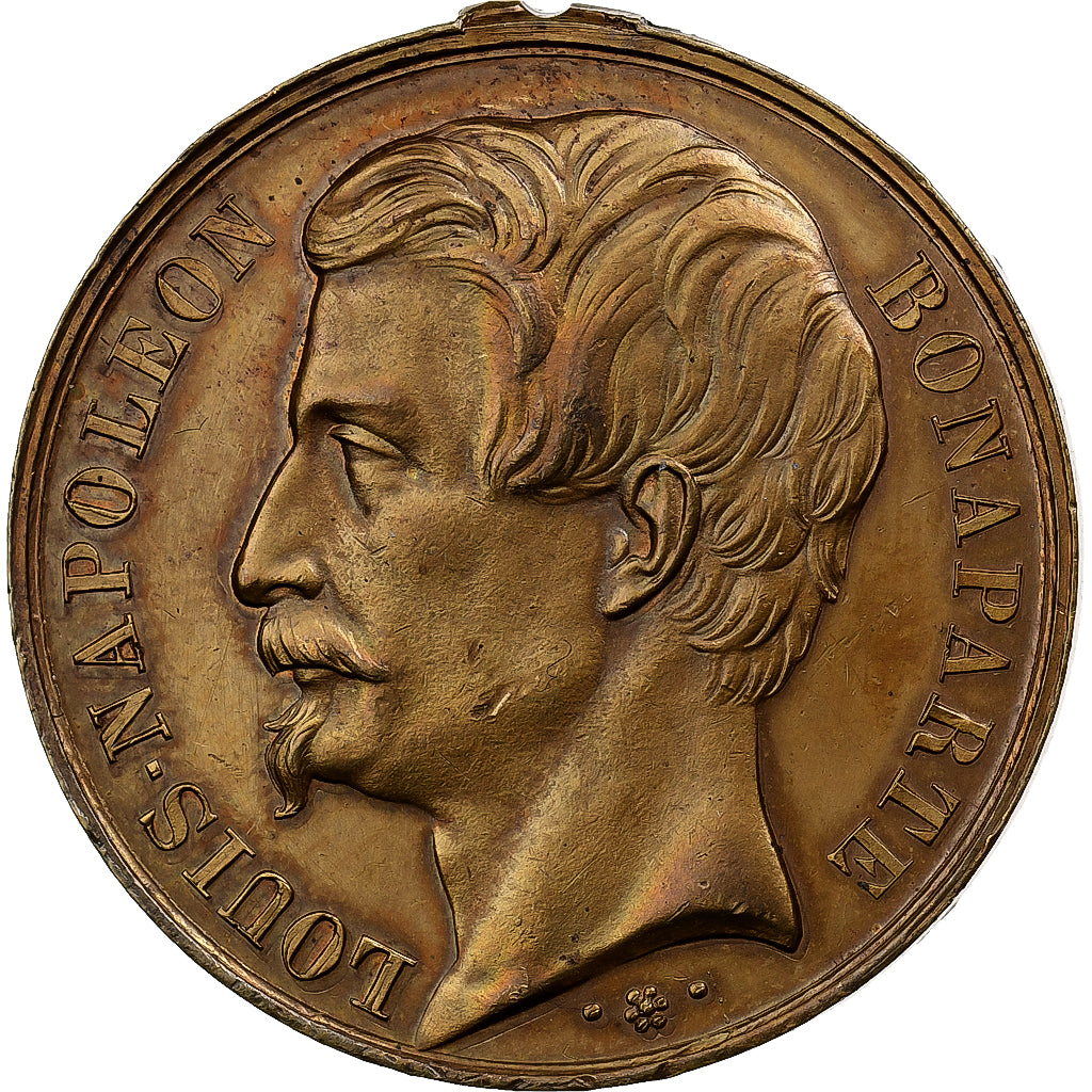 Francia, medalla, Louis Napoléon Bonaparte, Acclamation en Faveur du
