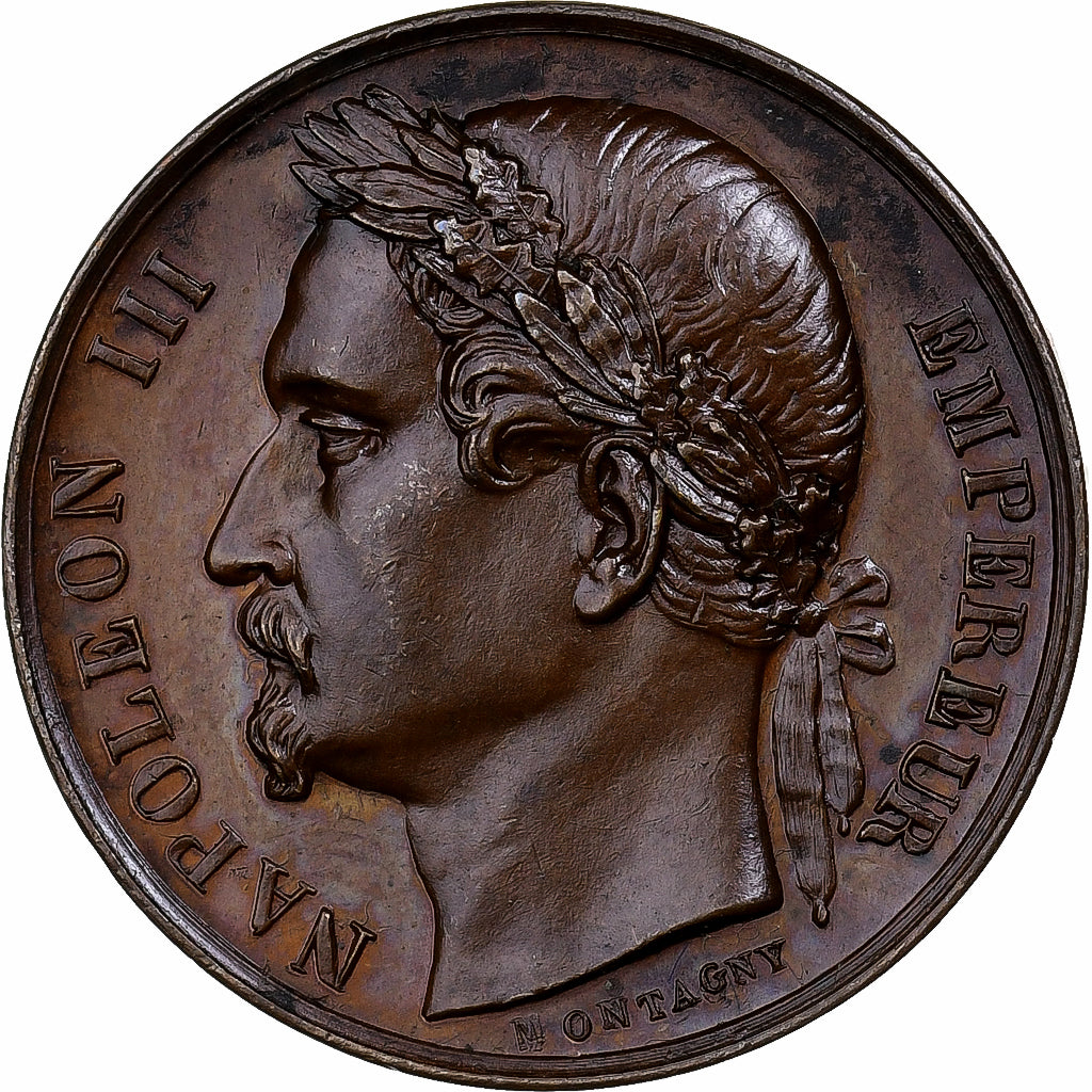 France, Medal, Napoléon III, Election et proclamation de l'Empire, 1852