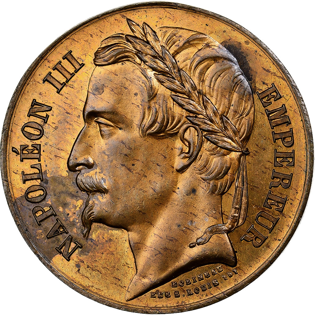 França, medalha, Rétablissement de l'Empire par le Suffrage Universel, 1852