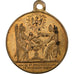França, medalha, Napoléon III, Baptème du Prince Impérial, 1856, Latão