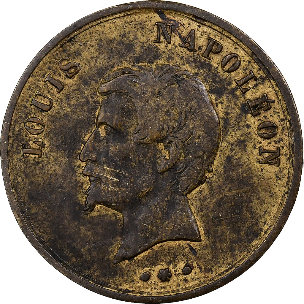 França, medalha, Napoléon III, Louis Napoléon Bonaparte, Acclamation en