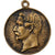 França, medalha, Rentrée des Troupes à Paris, 1859, Latão, VF(30-35)