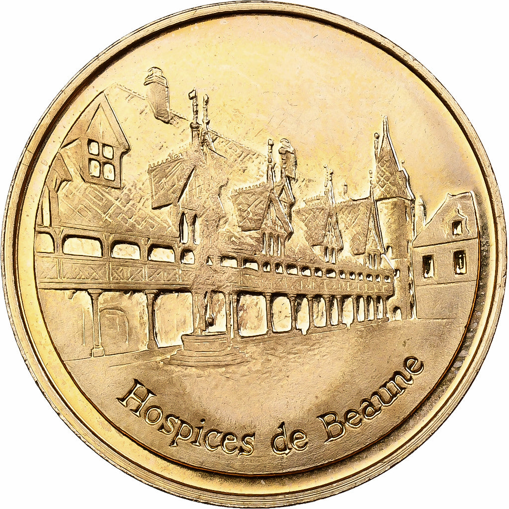 Frankreich, betaalpenning, Hospices de Beaune, Copper Gilt, UNZ