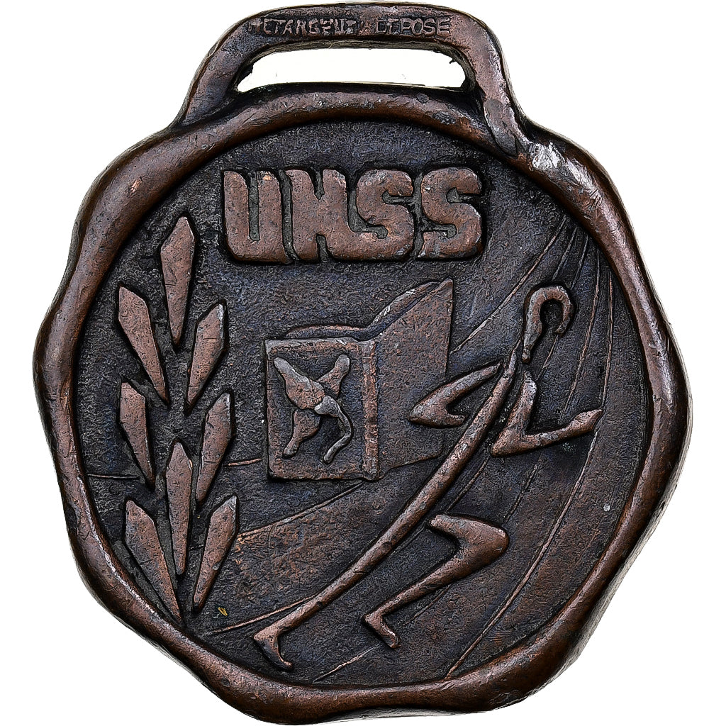France, Jeton, U.N.S.S, Bronze, TTB+
