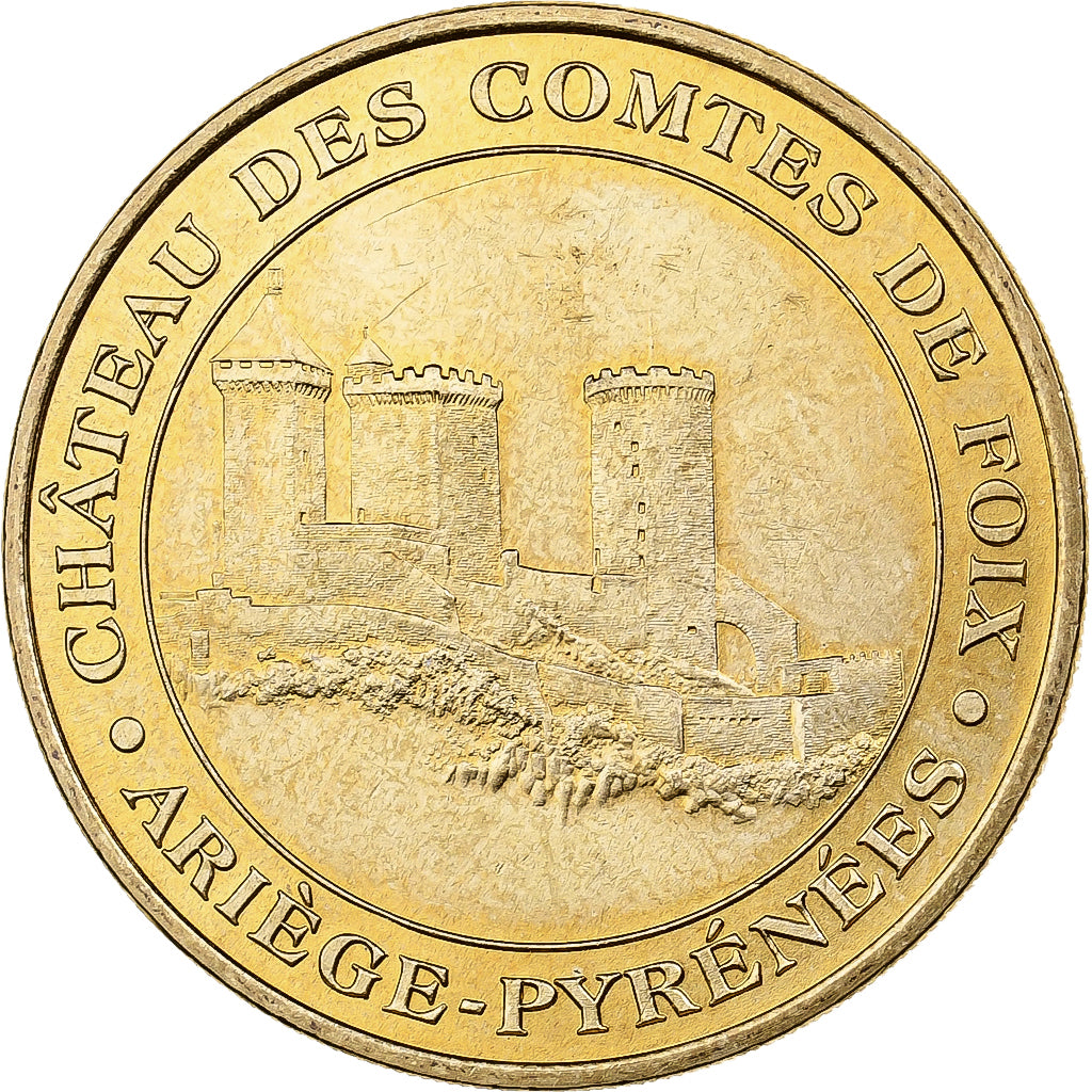 France, Token, Château des comtes de Foix - Ariège-Pyrénées, 2001