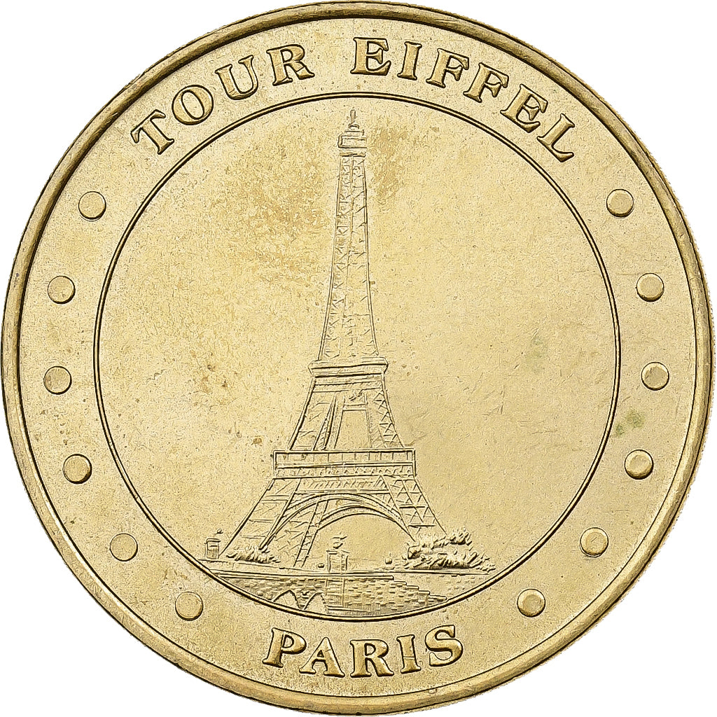 France, Jeton, Paris - Tour Eiffel n°2, 2000, Cupro-nickel Aluminium, TTB, MDP