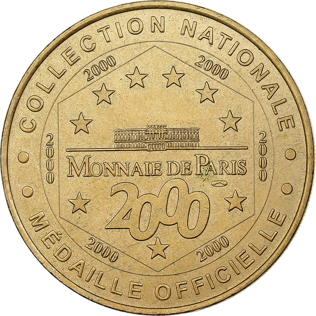 France, Jeton, Paris - Tour Eiffel n°2, 2000, Cupro-nickel Aluminium, TTB, MDP