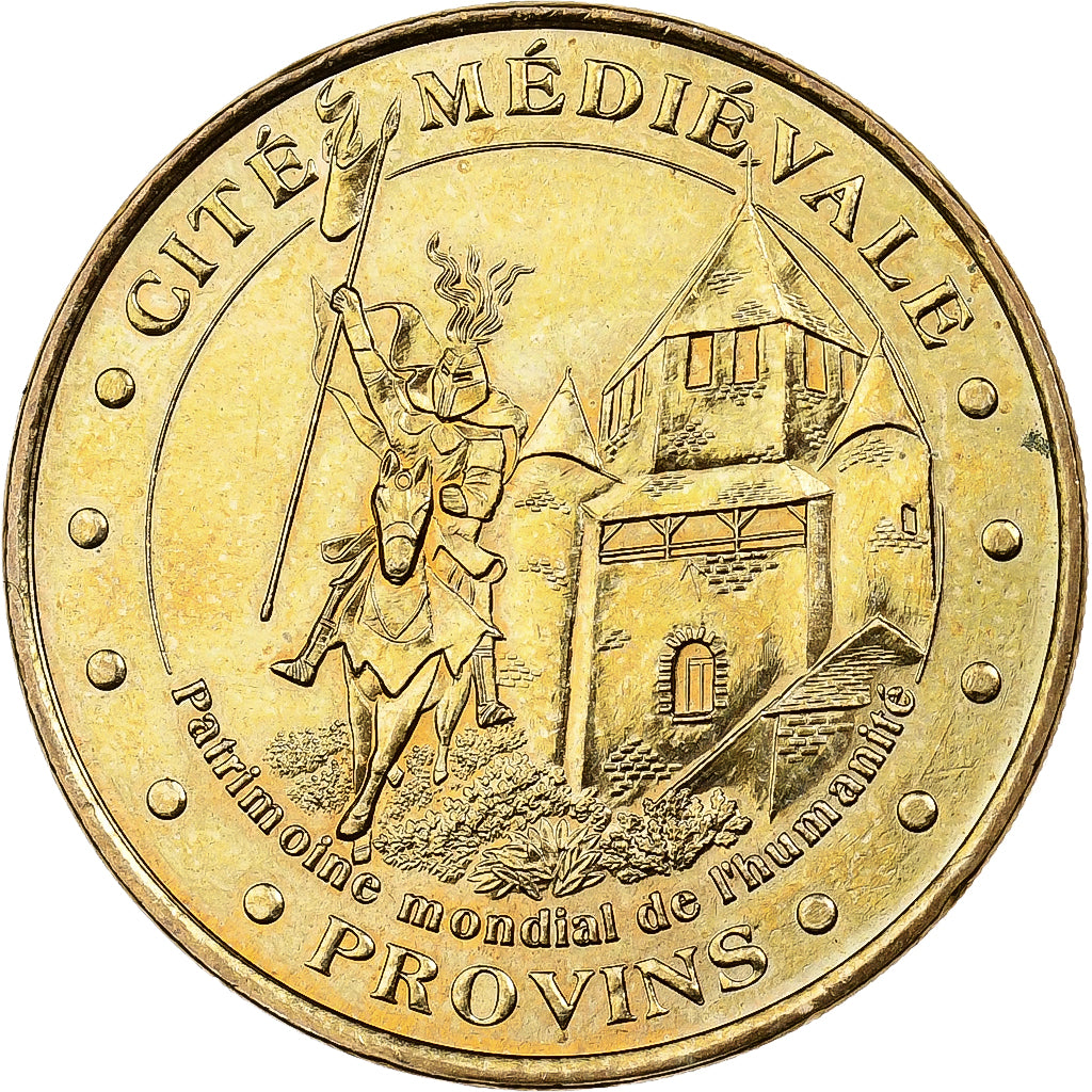 França, Token, Provins - Cité médiévale, 2006, Cuproníquel Alumínio